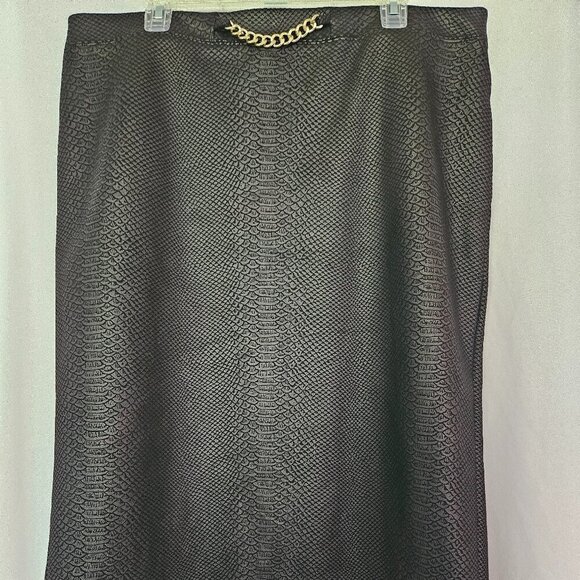 Marc New York/black reptile skirt size XL - Picture 1 of 9